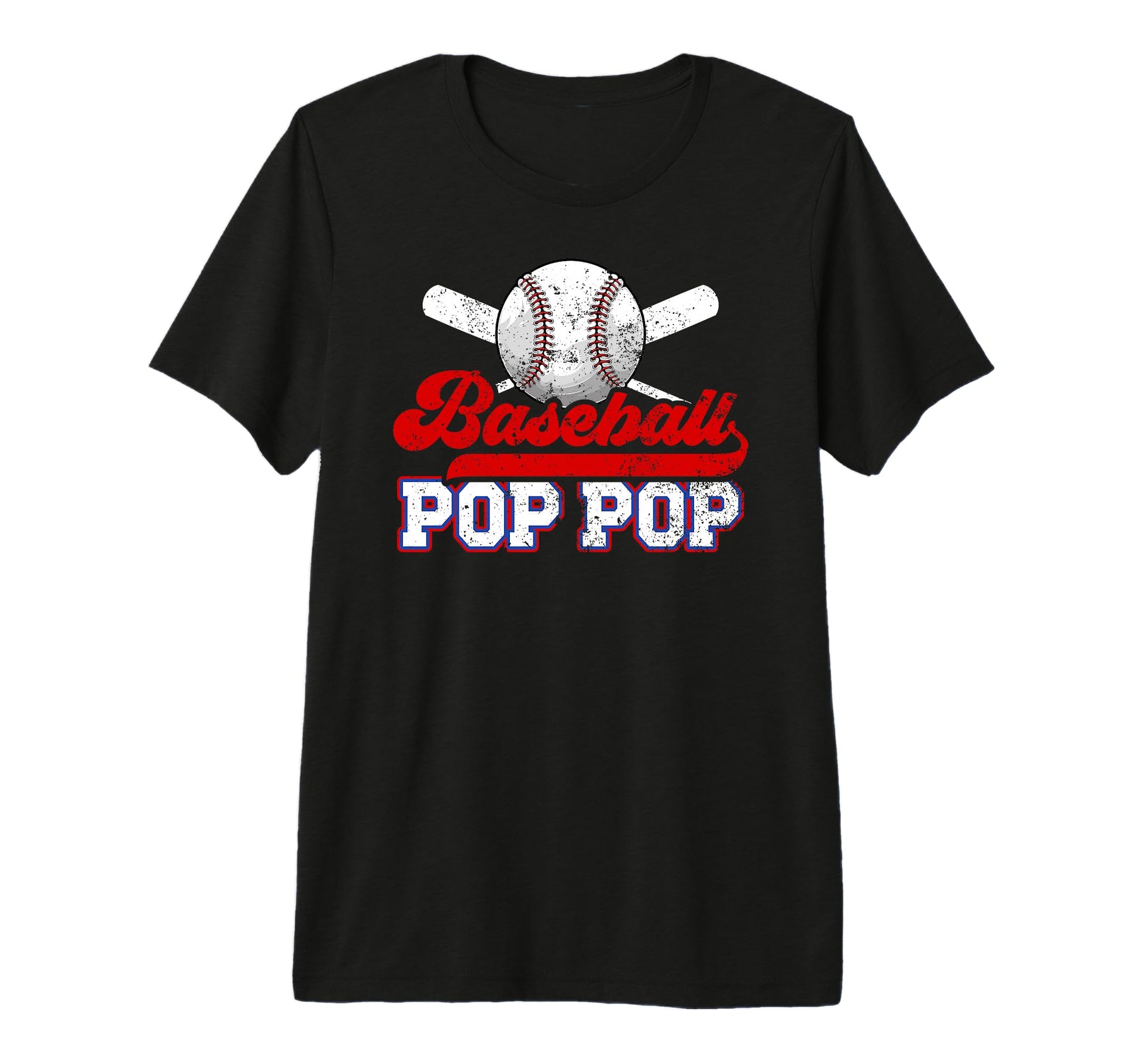 Mens Baseball Pop Pop Grandpa Best Pop T-Shirt - Minimalist Print Unisex - T-Shirt, Sweatshirt, Hoodie