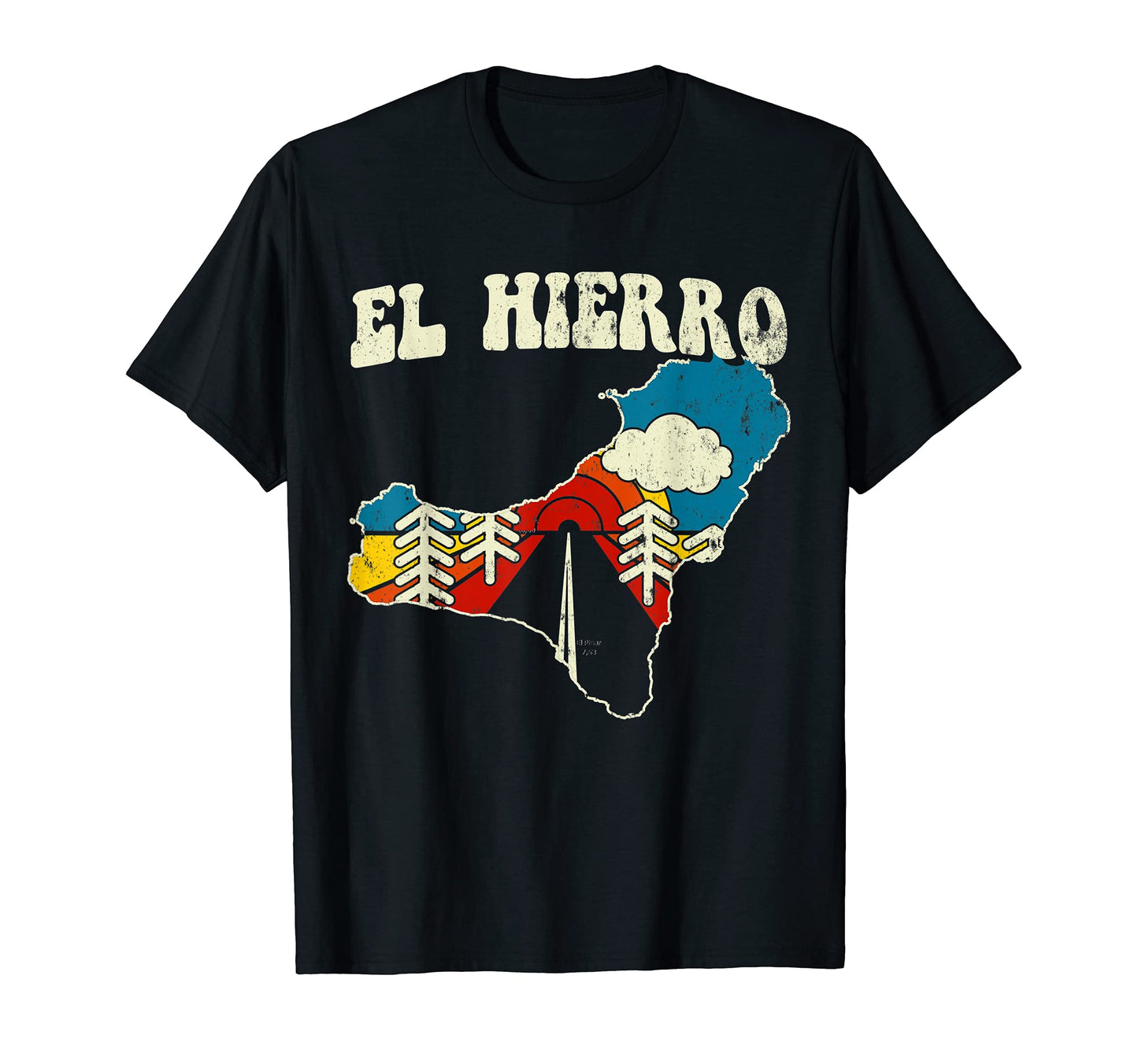 El Hierro Spain Spanish Island T-Shirt - Custom Art Print Men Women - T-Shirt, Sweatshirt, Hoodie