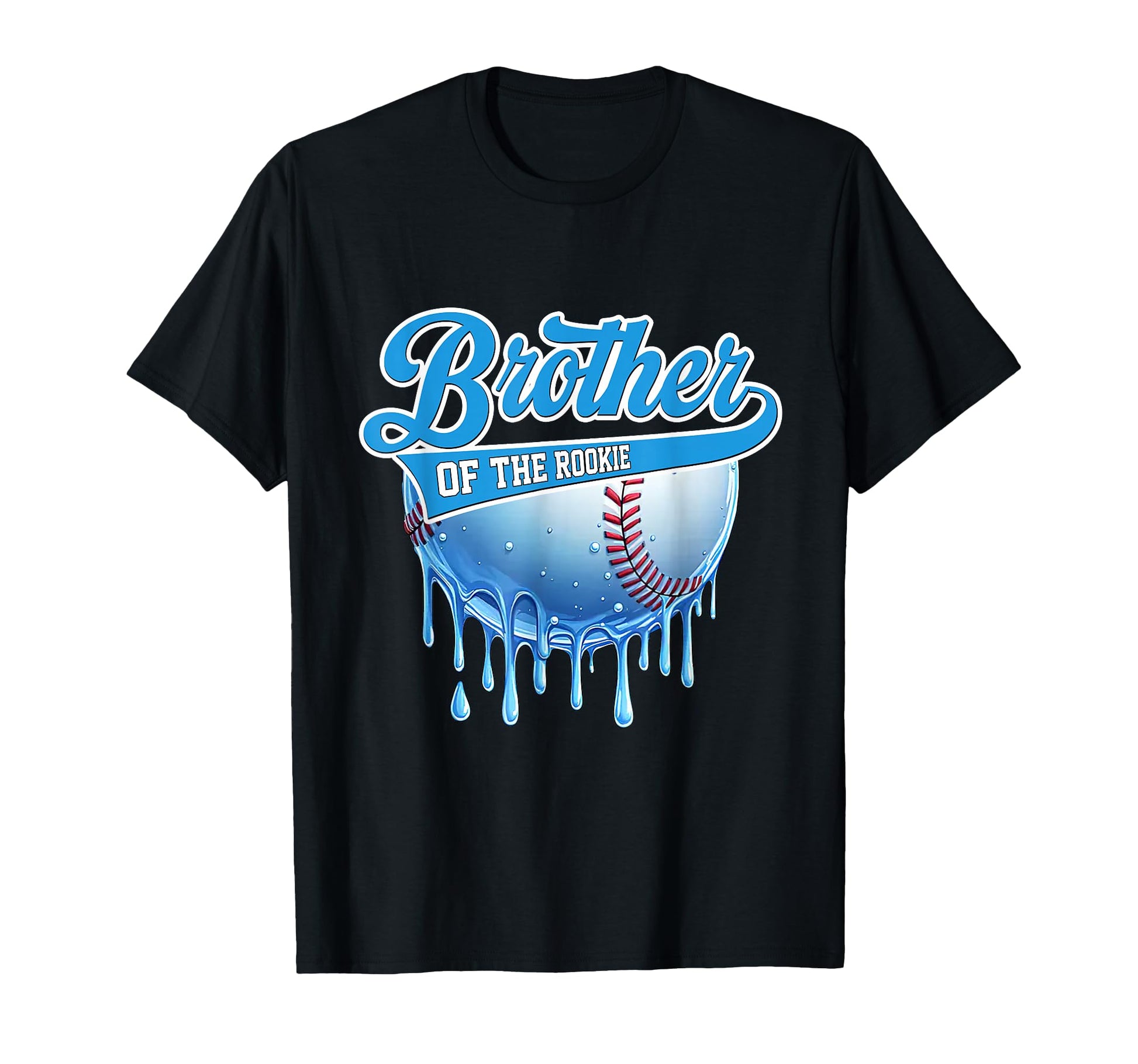 Brother Rookie 1St Birthday Baseball T-Shirt - Custom Art Print for Adults - T-Shirt, Sweatshirt, Hoodie