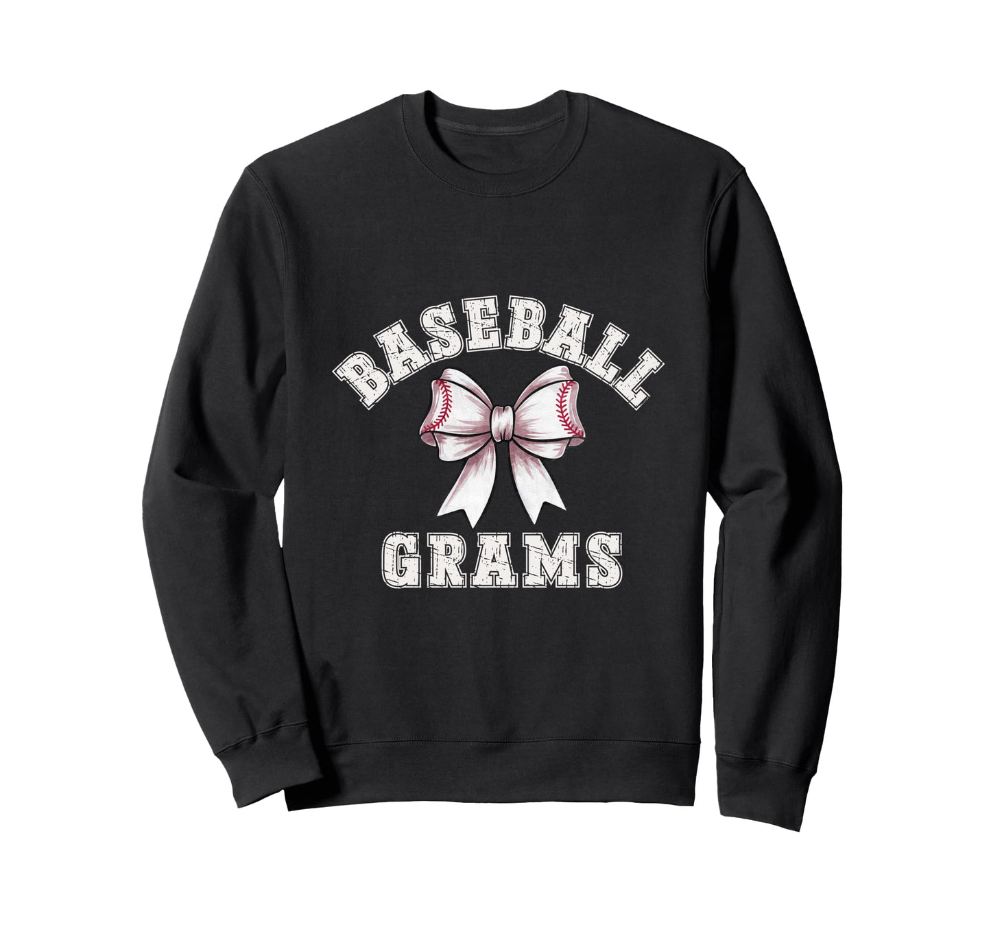 Coquette Baseball Grams Bow Game Sweatshirt - Casual Everyday Wear Unisex - T-Shirt, Sweatshirt, Hoodie