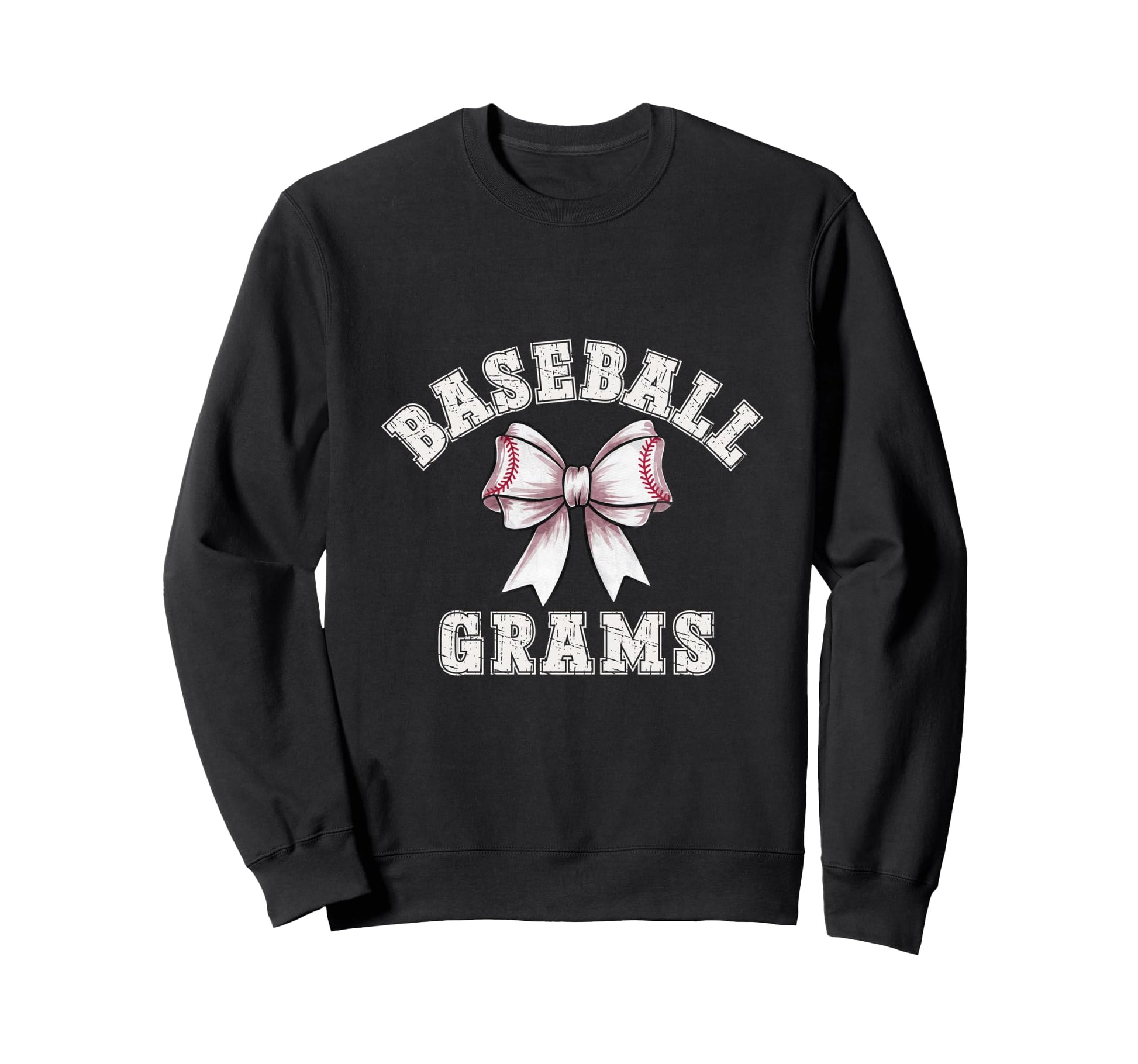 Coquette Baseball Grams Bow Game Sweatshirt - Casual Everyday Wear Unisex - T-Shirt, Sweatshirt, Hoodie