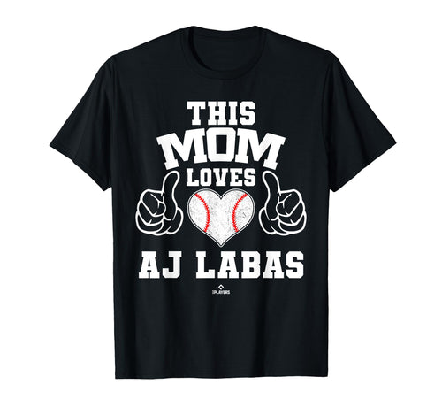 This Mom Loves Aj Labas Prospect Baseball T-Shirt - Novelty Apparel Unisex - T-Shirt, Sweatshirt, Hoodie