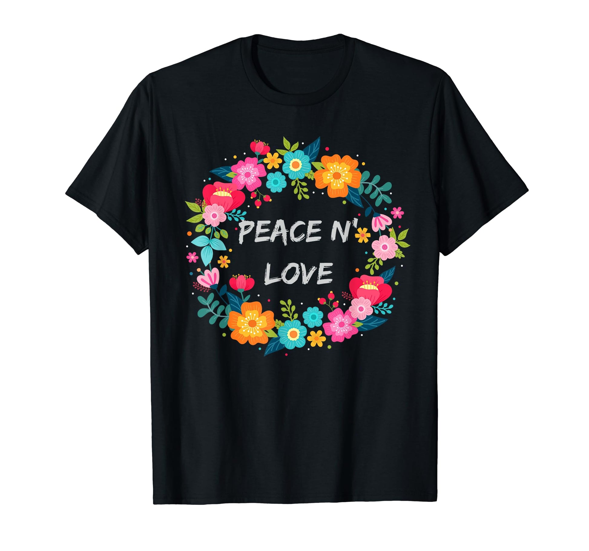 Peace Love Hippie Costume Tie Die T-Shirt - Fun Novelty Design Men Women - T-Shirt, Sweatshirt, Hoodie