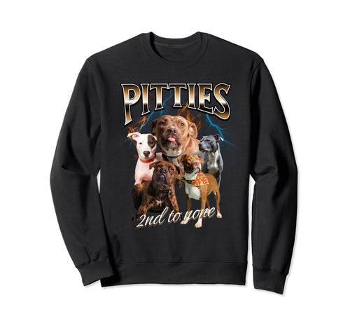 Pit Bull Lovers 90S Grunge Pittie Sweatshirt - Novelty Apparel Men Women - T-Shirt, Sweatshirt, Hoodie