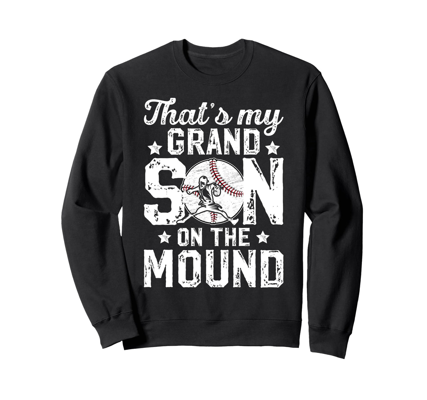 Proud Baseball Pitcher Grandpa Sweatshirt - Streetwear Style Men Women - T-Shirt, Sweatshirt, Hoodie