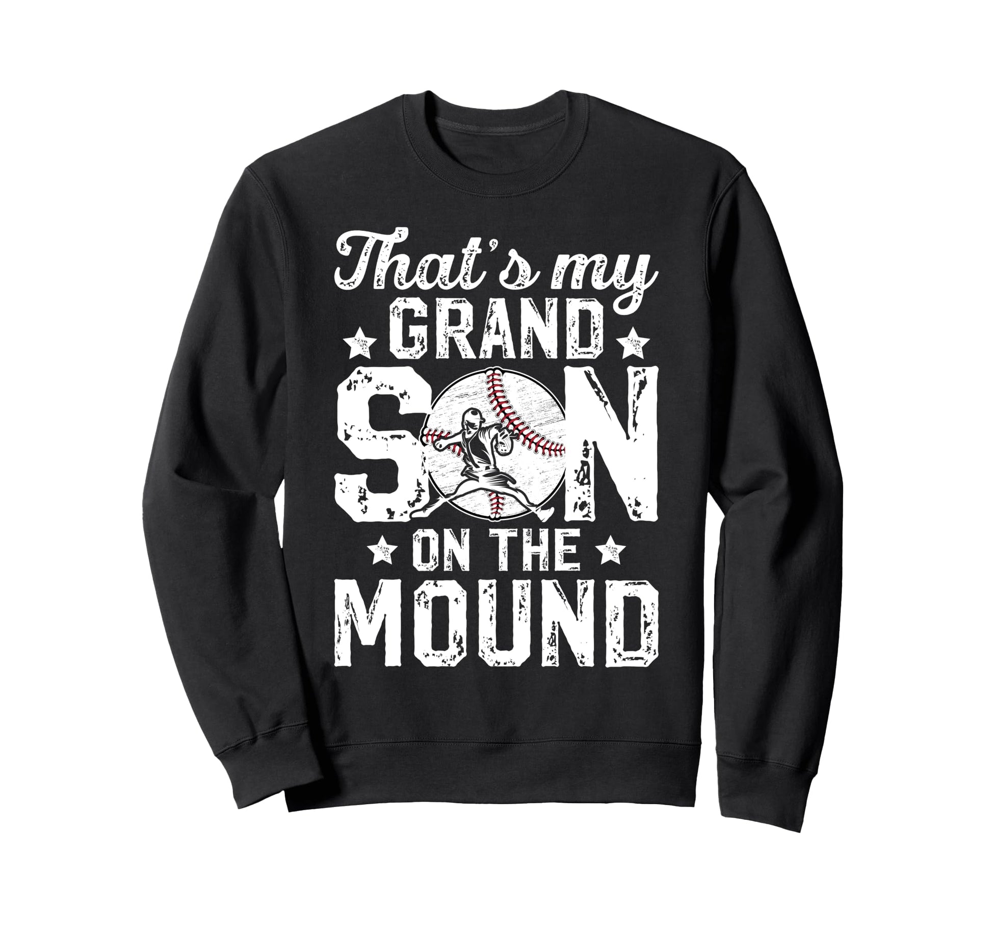 Proud Baseball Pitcher Grandpa Sweatshirt - Streetwear Style Men Women - T-Shirt, Sweatshirt, Hoodie