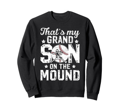 Proud Baseball Pitcher Grandpa Sweatshirt - Streetwear Style Men Women - T-Shirt, Sweatshirt, Hoodie