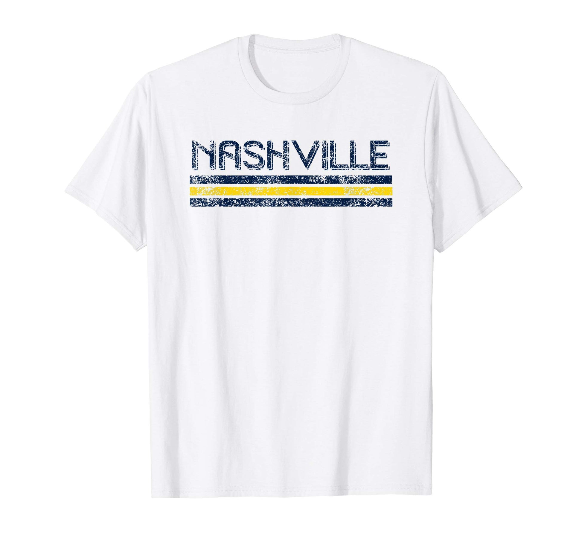 Nashville Tennessee Weathered Stripe T-Shirt - Unique Graphic for Adults - T-Shirt, Sweatshirt, Hoodie