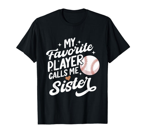 Baseball My Favorite Player Calls Me T-Shirt - Minimalist Print Unisex - T-Shirt, Sweatshirt, Hoodie