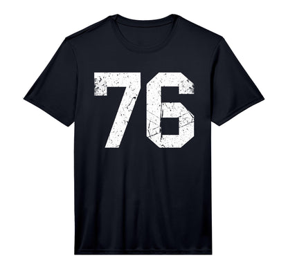 Sports Team Number 76 Performance T-Shirt - Trendy Graphic Unisex - T-Shirt, Sweatshirt, Hoodie