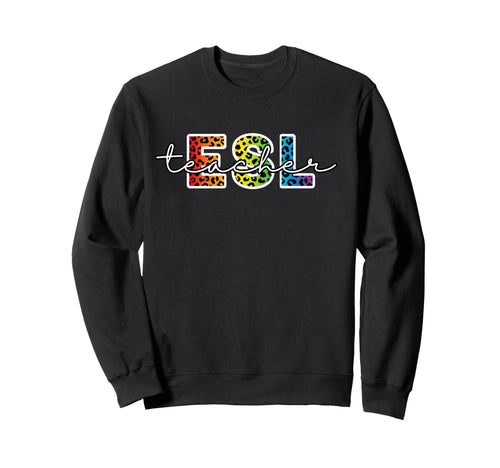 Esl Teacher Team English Sweatshirt - Aesthetic Graphic for Adults - T-Shirt, Sweatshirt, Hoodie