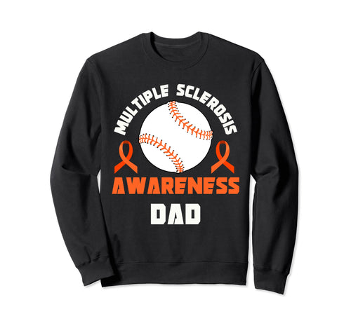 Multiple Sclerosis Awareness Baseball Sweatshirt - Trendy Graphic Unisex - T-Shirt, Sweatshirt, Hoodie