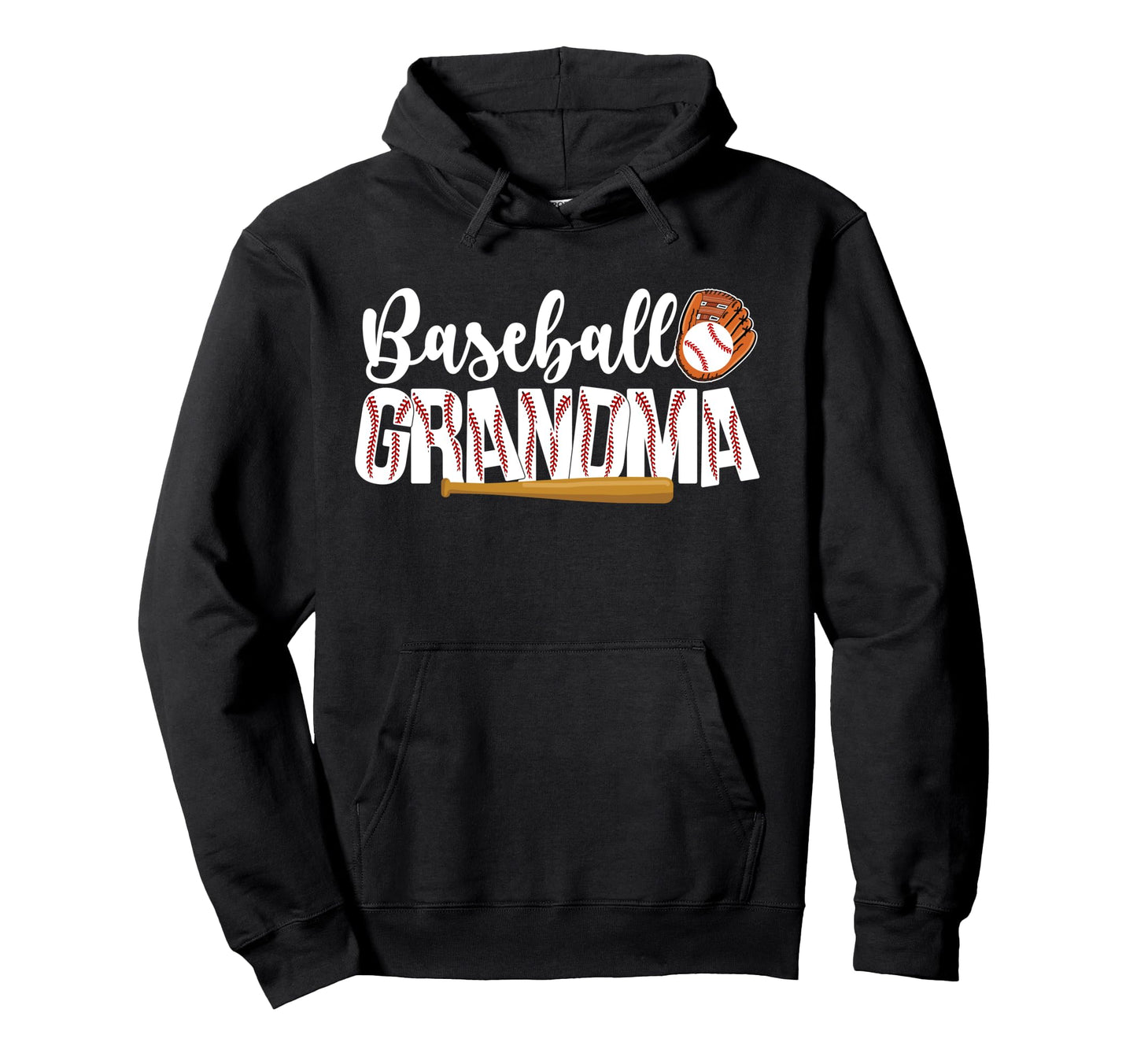 Best Baseball Grandma Baseball Player Hoodie - Novelty Apparel Unisex - T-Shirt, Sweatshirt, Hoodie