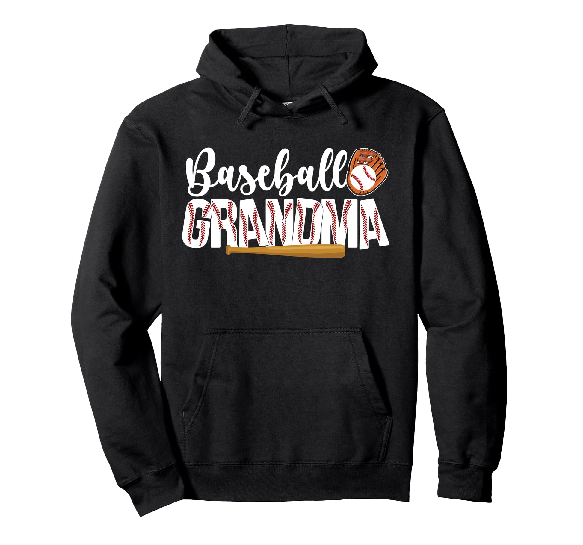 Best Baseball Grandma Baseball Player Hoodie - Novelty Apparel Unisex - T-Shirt, Sweatshirt, Hoodie