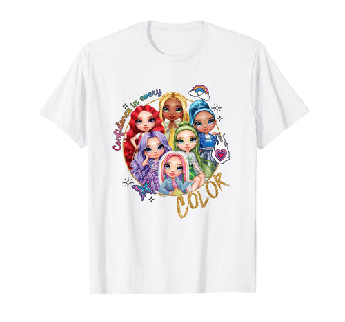 Rainbow High Confidence Every Color T-Shirt - Fun Novelty Design Men Women - T-Shirt, Sweatshirt, Hoodie