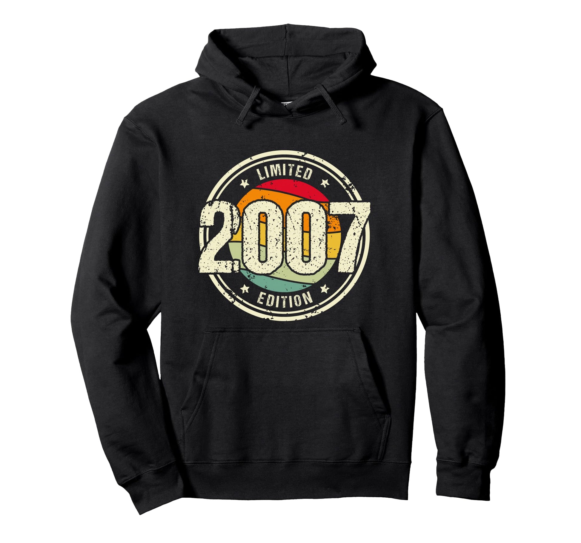 19 Year Old 2007 19Th Birthday Hoodie - Aesthetic Graphic Men Women - T-Shirt, Sweatshirt, Hoodie