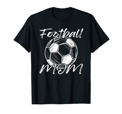 Soccer Game Day Soccer Lovers Football Mom T-Shirt - Trendy Graphic Unisex - T-Shirt, Sweatshirt, Hoodie