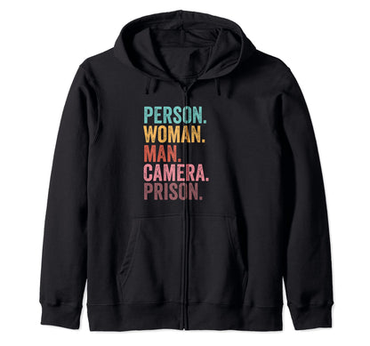 Person Camera Prison Tess Sweatshirt - Custom Art Print Men Women - T-Shirt, Sweatshirt, Hoodie