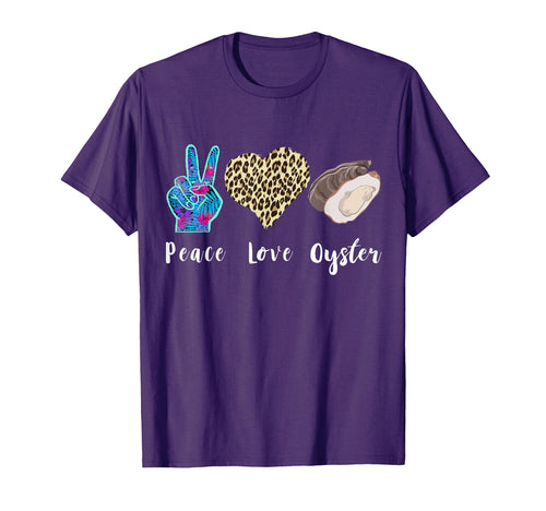 Oyster Leopard Forest Love Peace Forest T-Shirt - Trendy Graphic Unisex - T-Shirt, Sweatshirt, Hoodie