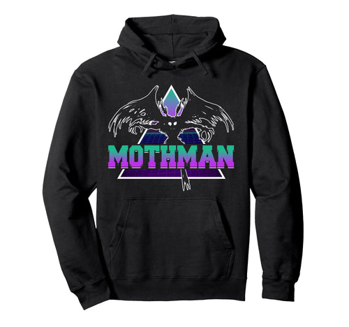 Vaporwave Aesthetic Mothman Hoodie - Streetwear Style Men Women - T-Shirt, Sweatshirt, Hoodie