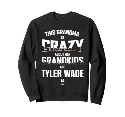 Grandma Crazy Tyler Wade San Sweatshirt - Casual Everyday Wear for Adults - T-Shirt, Sweatshirt, Hoodie