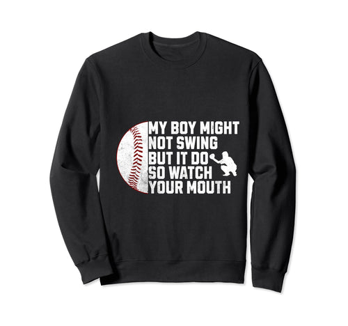 Protective Baseball Parent Funny Sweatshirt - Streetwear Style for Adults - T-Shirt, Sweatshirt, Hoodie
