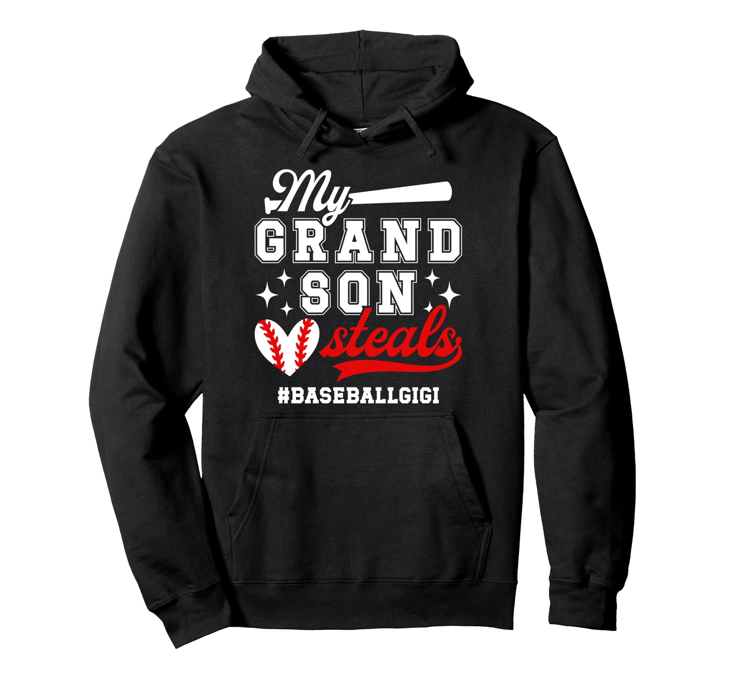 Baseball Gigi Grandma Funny Gigi Hoodie - Trendy Graphic Men Women - T-Shirt, Sweatshirt, Hoodie