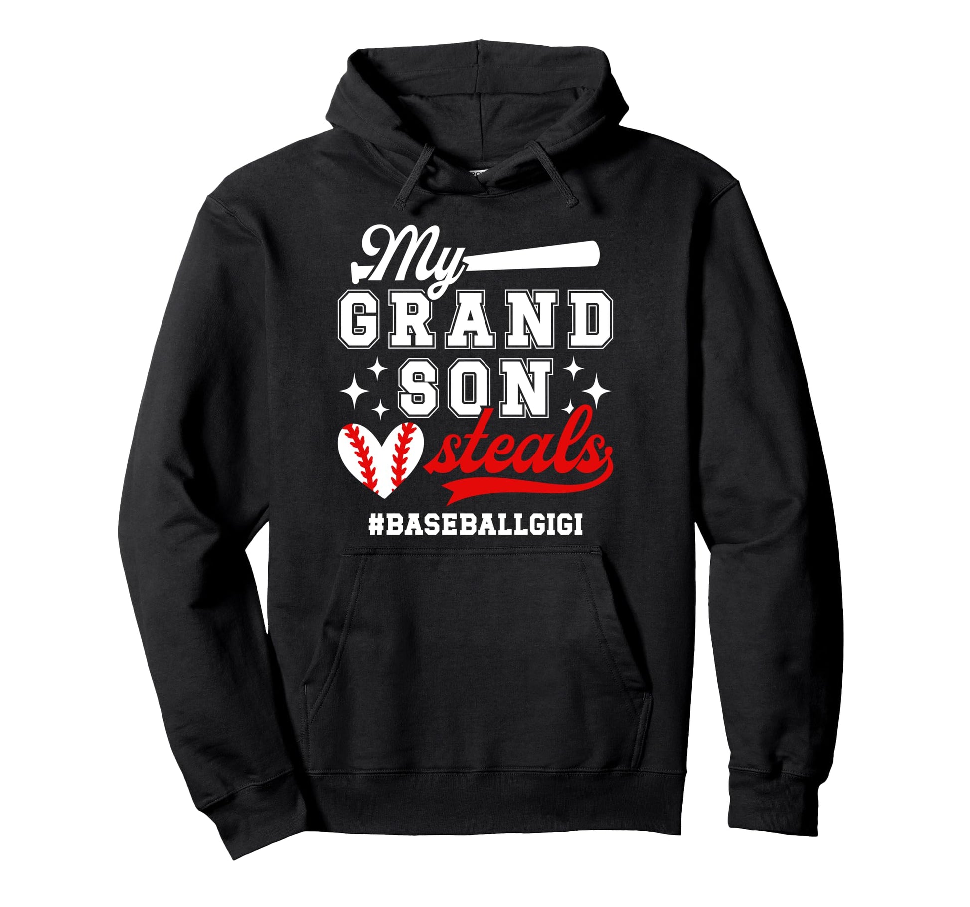 Baseball Gigi Grandma Funny Gigi Hoodie - Trendy Graphic Men Women - T-Shirt, Sweatshirt, Hoodie