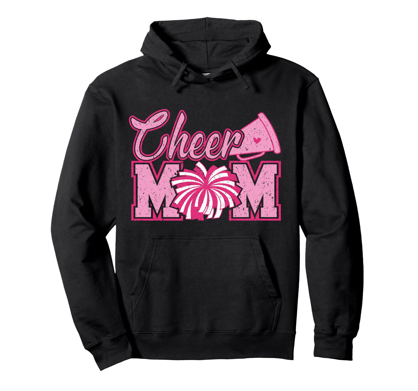 Cheer Mom Hoodie - Graphic Print for Adults - T-Shirt, Sweatshirt, Hoodie