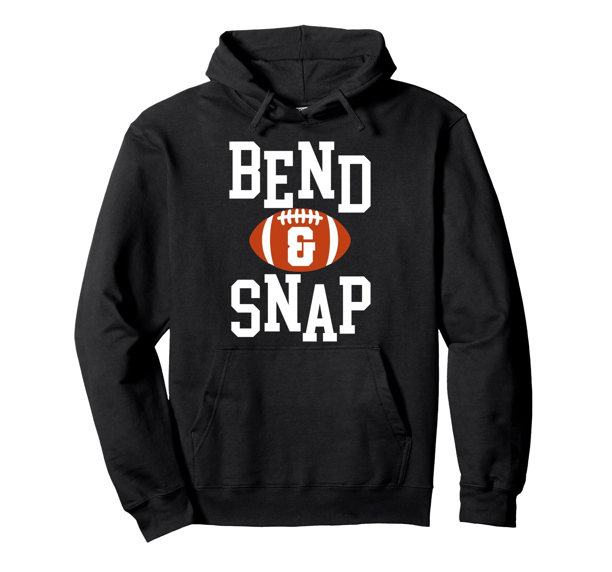 Football Bend And Snap Day Game Hoodie - Minimalist Print for Adults - T-Shirt, Sweatshirt, Hoodie