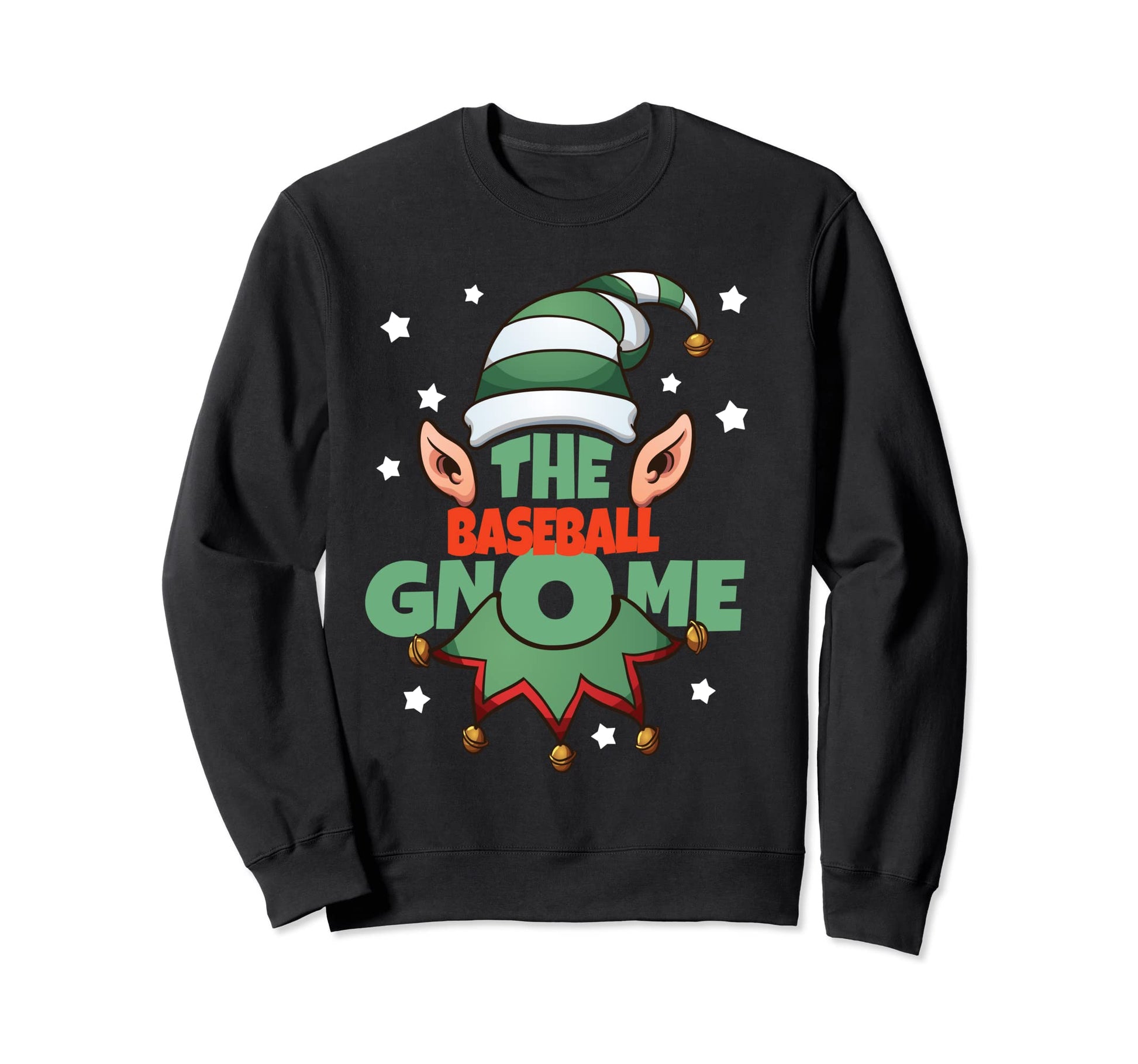Baseball Gnome Funny Pajama Family Sweatshirt - Streetwear Style Unisex - T-Shirt, Sweatshirt, Hoodie