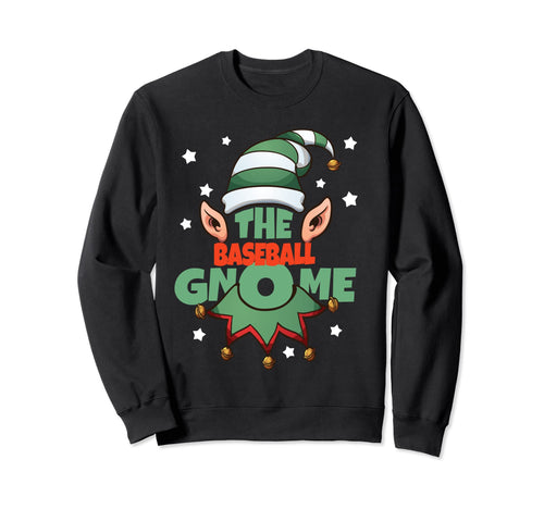 Baseball Gnome Funny Pajama Family Sweatshirt - Streetwear Style Unisex - T-Shirt, Sweatshirt, Hoodie