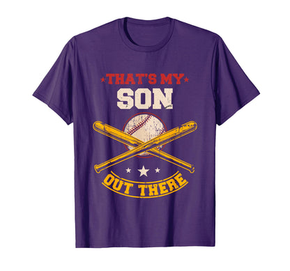 Thats My Son Out There Baseball Game T-Shirt - Aesthetic Graphic Men Women - T-Shirt, Sweatshirt, Hoodie