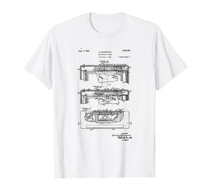 Camera Photographic Patent 1927 Drawing T-Shirt - Graphic Print Men Women - T-Shirt, Sweatshirt, Hoodie