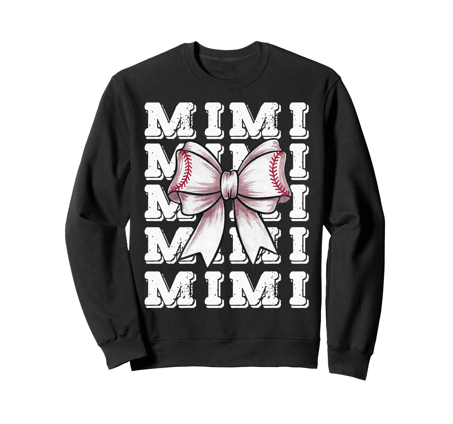 Coquette Baseball Mimi Matching Sweatshirt - Minimalist Print Unisex - T-Shirt, Sweatshirt, Hoodie