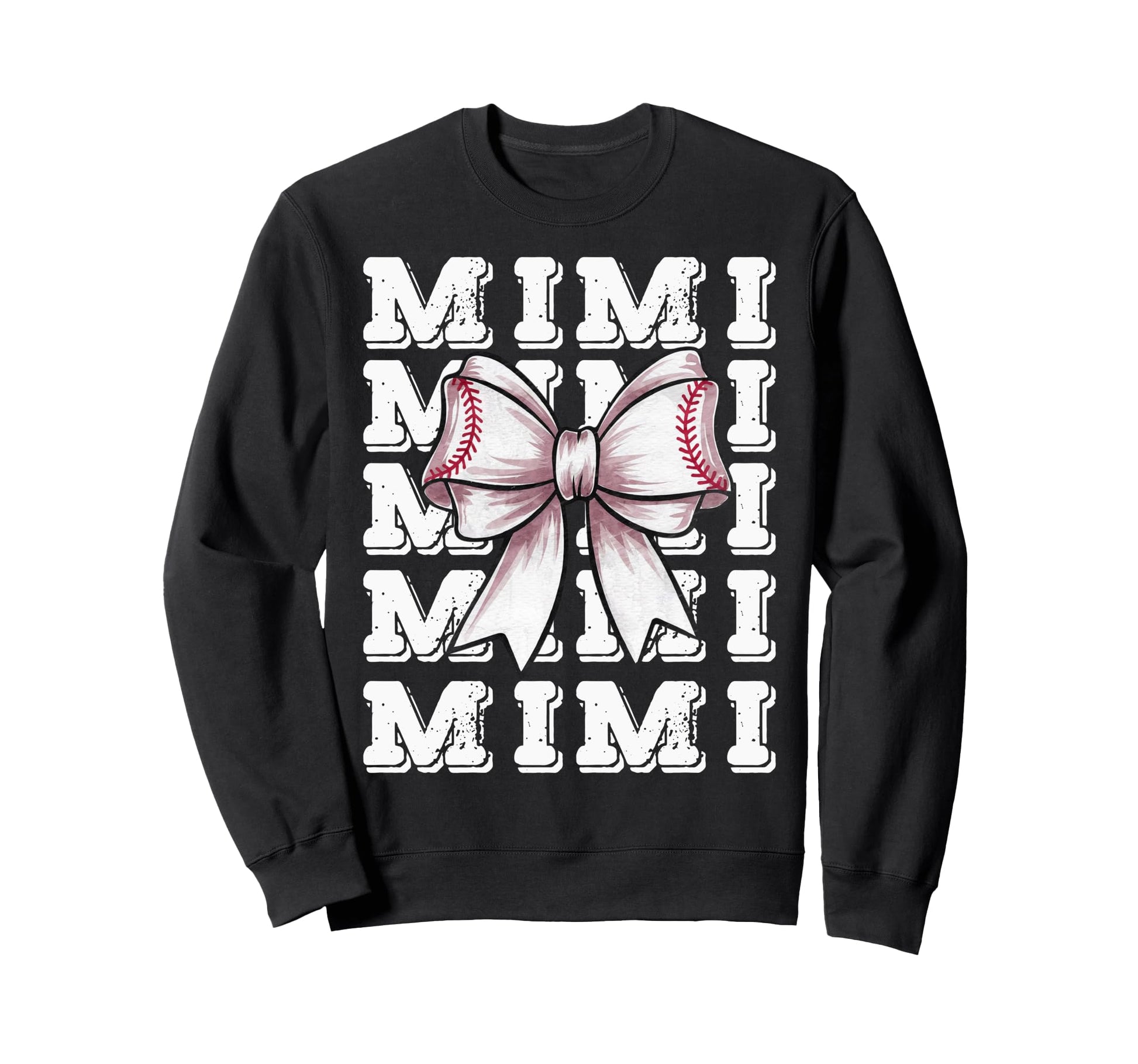 Coquette Baseball Mimi Matching Sweatshirt - Minimalist Print Unisex - T-Shirt, Sweatshirt, Hoodie