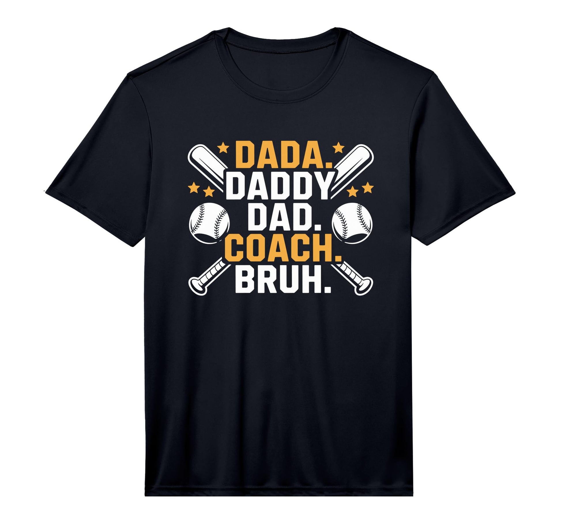 Baseball Lover And Coach Dada Daddy T-Shirt - Aesthetic Graphic for Adults - T-Shirt, Sweatshirt, Hoodie