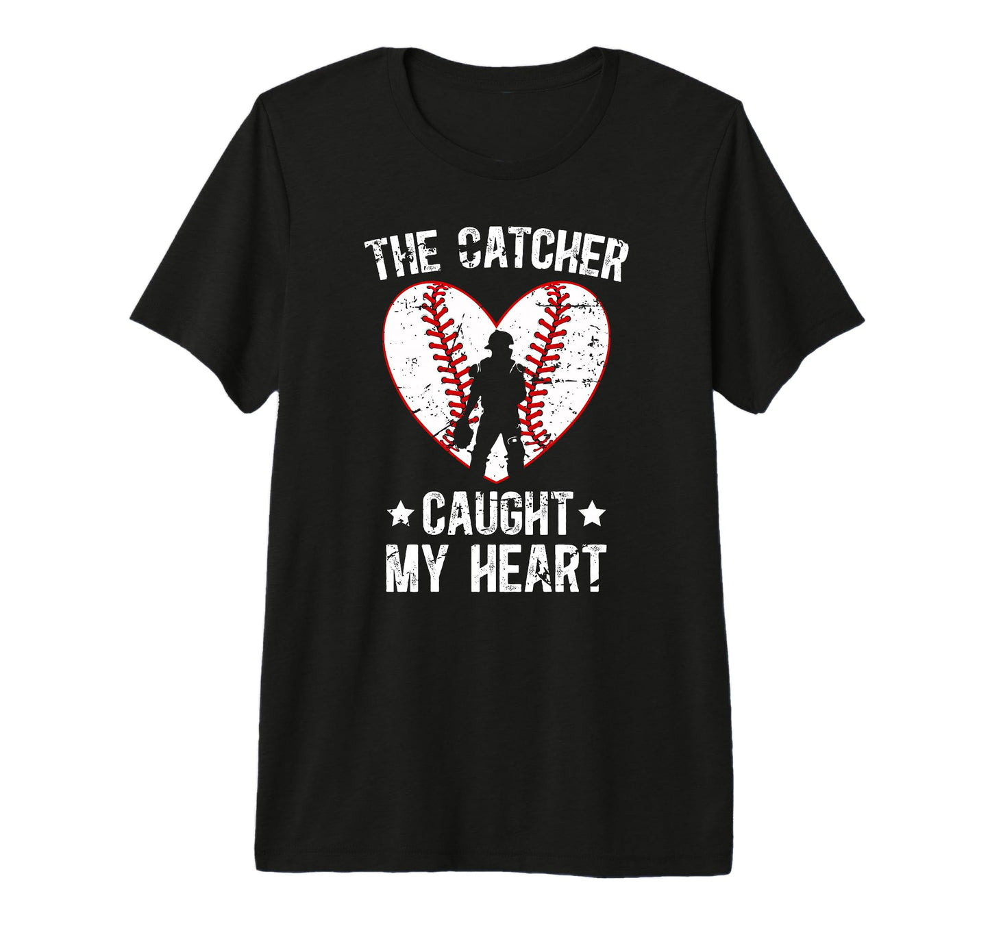 Baseball Catcher Mom Proud T-Shirt - Fun Novelty Design for Adults - T-Shirt, Sweatshirt, Hoodie