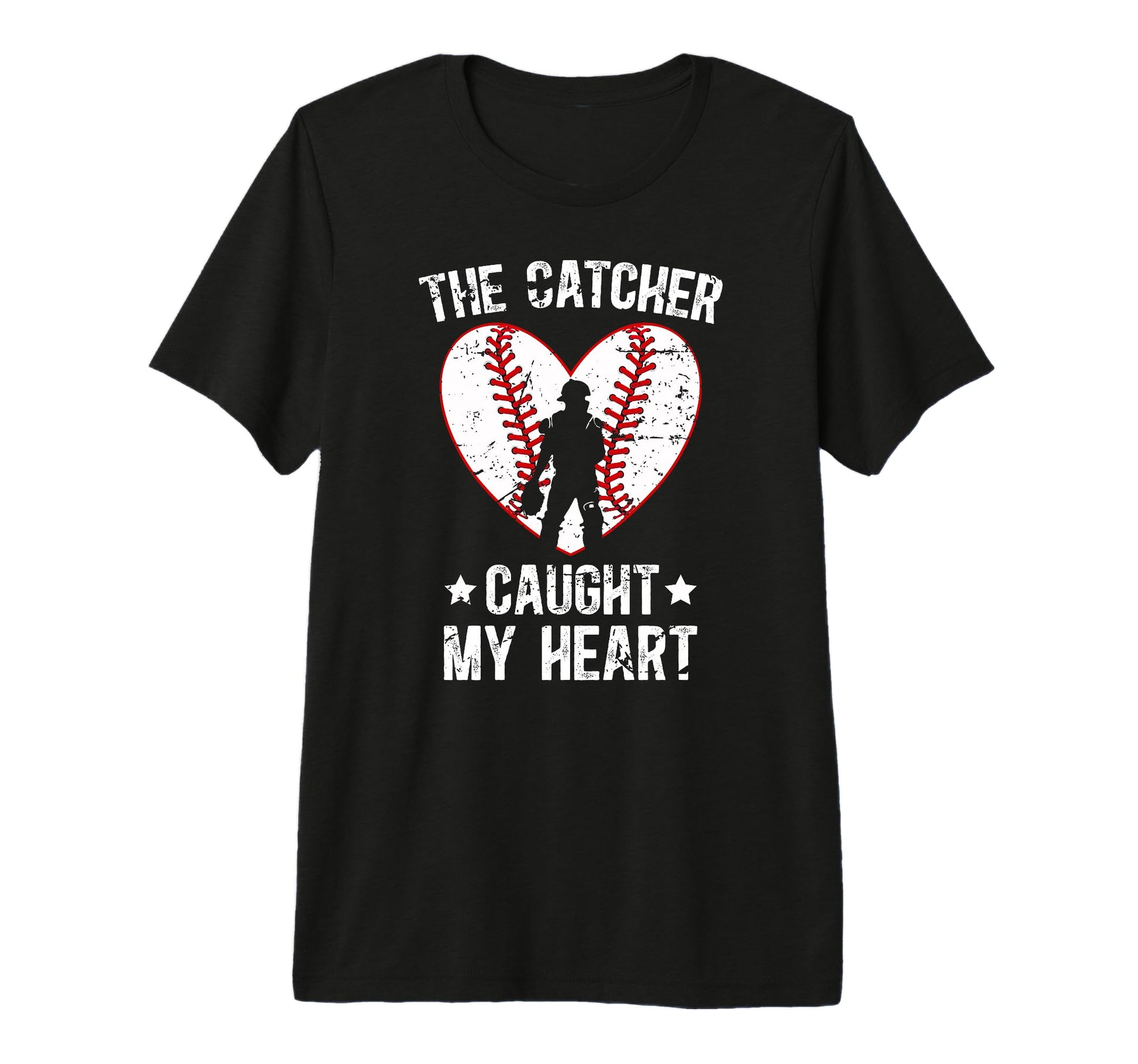 Baseball Catcher Mom Proud T-Shirt - Fun Novelty Design for Adults - T-Shirt, Sweatshirt, Hoodie