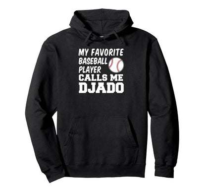 My Favorite Baseball Player Calls Hoodie - Casual Everyday Wear for Adults - T-Shirt, Sweatshirt, Hoodie