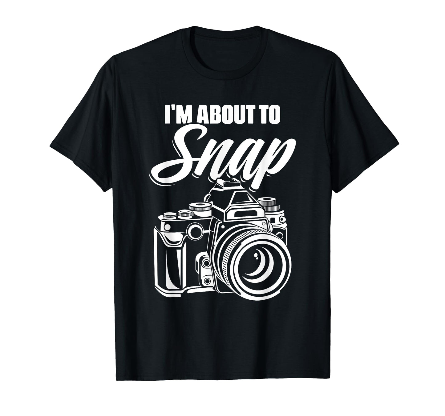 Camera Photographer T-Shirt - Unique Graphic for Adults - T-Shirt, Sweatshirt, Hoodie