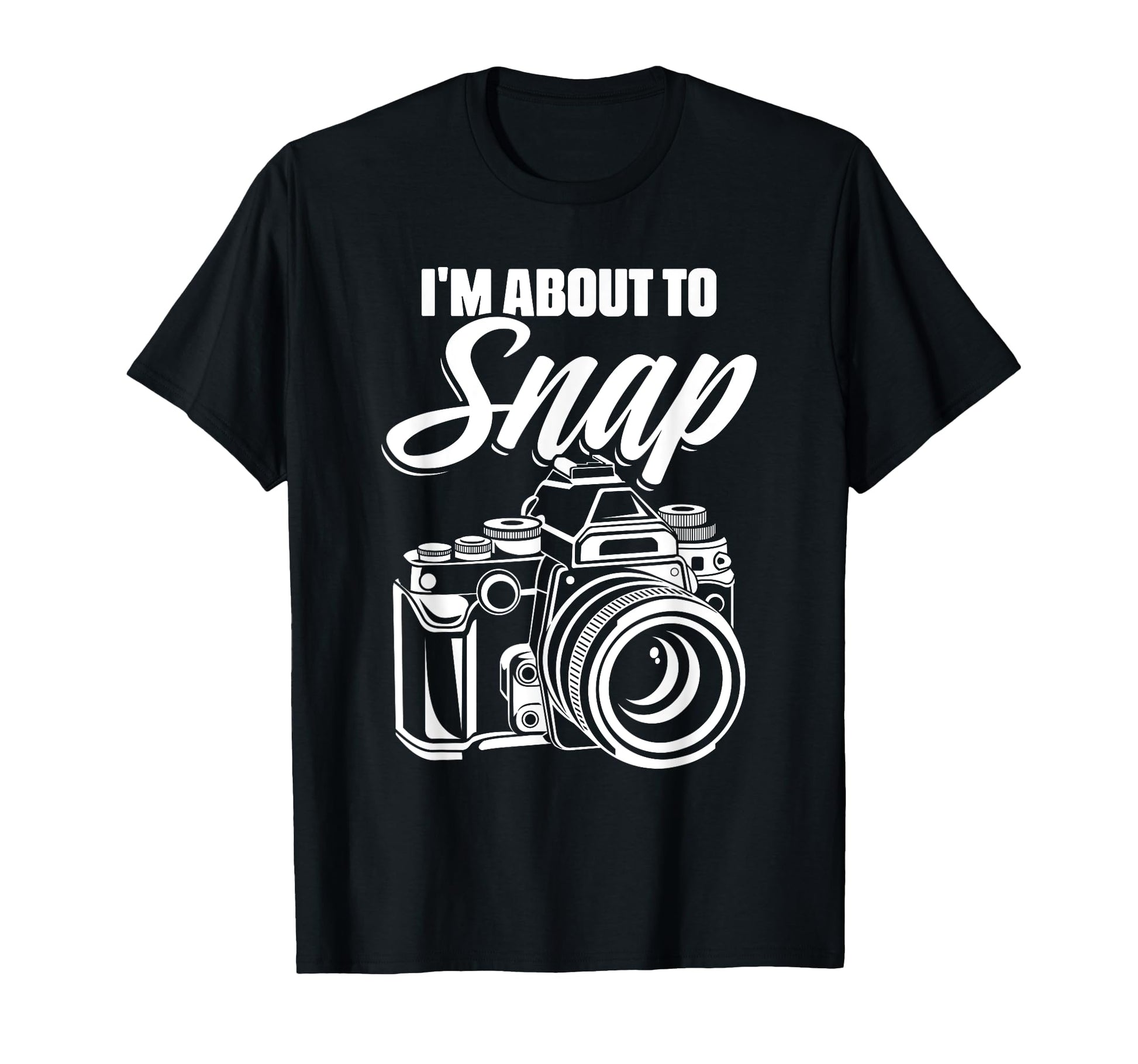 Camera Photographer T-Shirt - Unique Graphic for Adults - T-Shirt, Sweatshirt, Hoodie