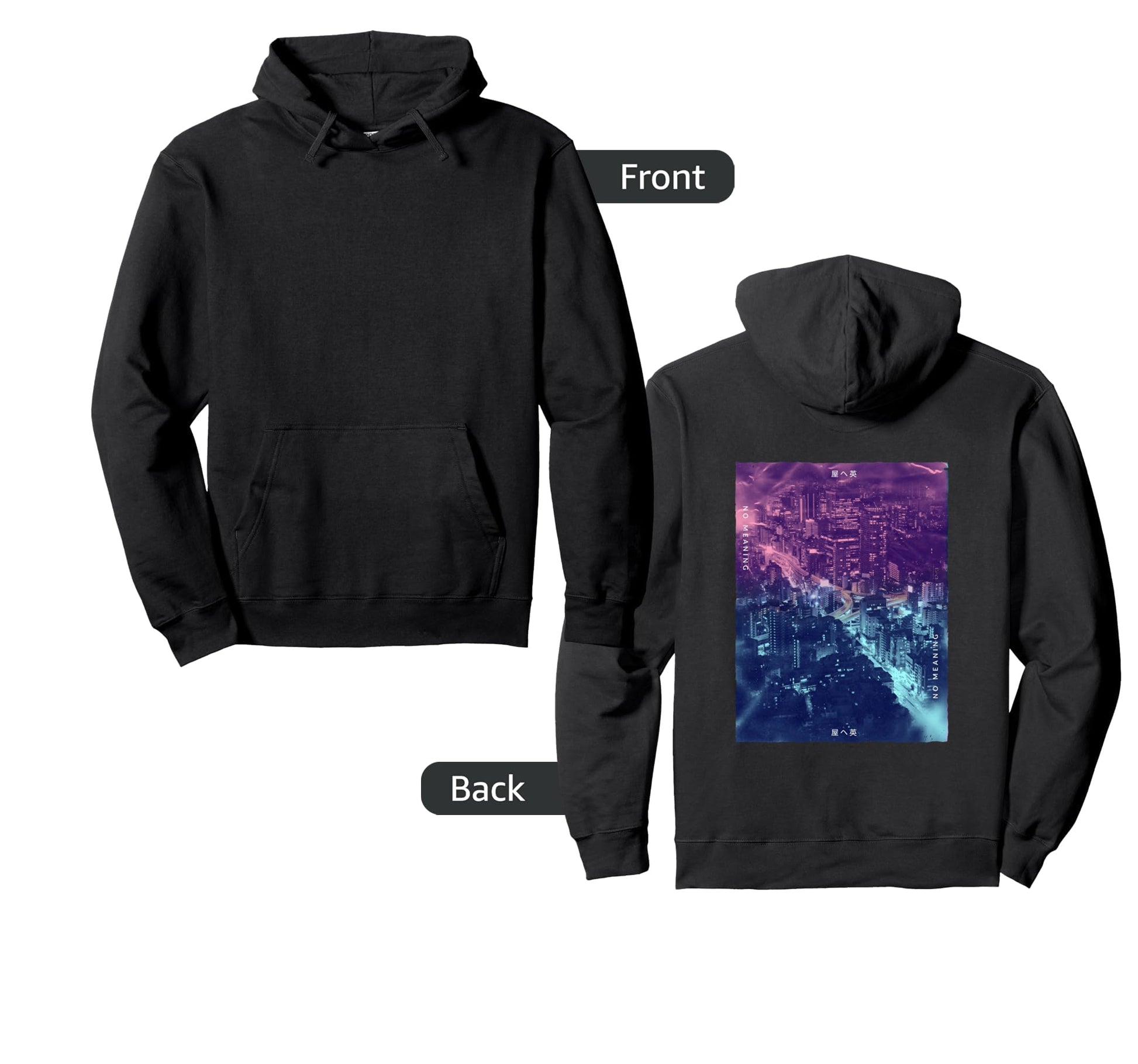 Vaporwave Japanese Streetwear Tokyo Hoodie - Novelty Apparel for Adults - T-Shirt, Sweatshirt, Hoodie