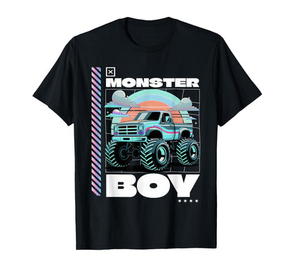 Monster Truck Aesthetic Monster T-Shirt - Fun Novelty Design for Adults - T-Shirt, Sweatshirt, Hoodie