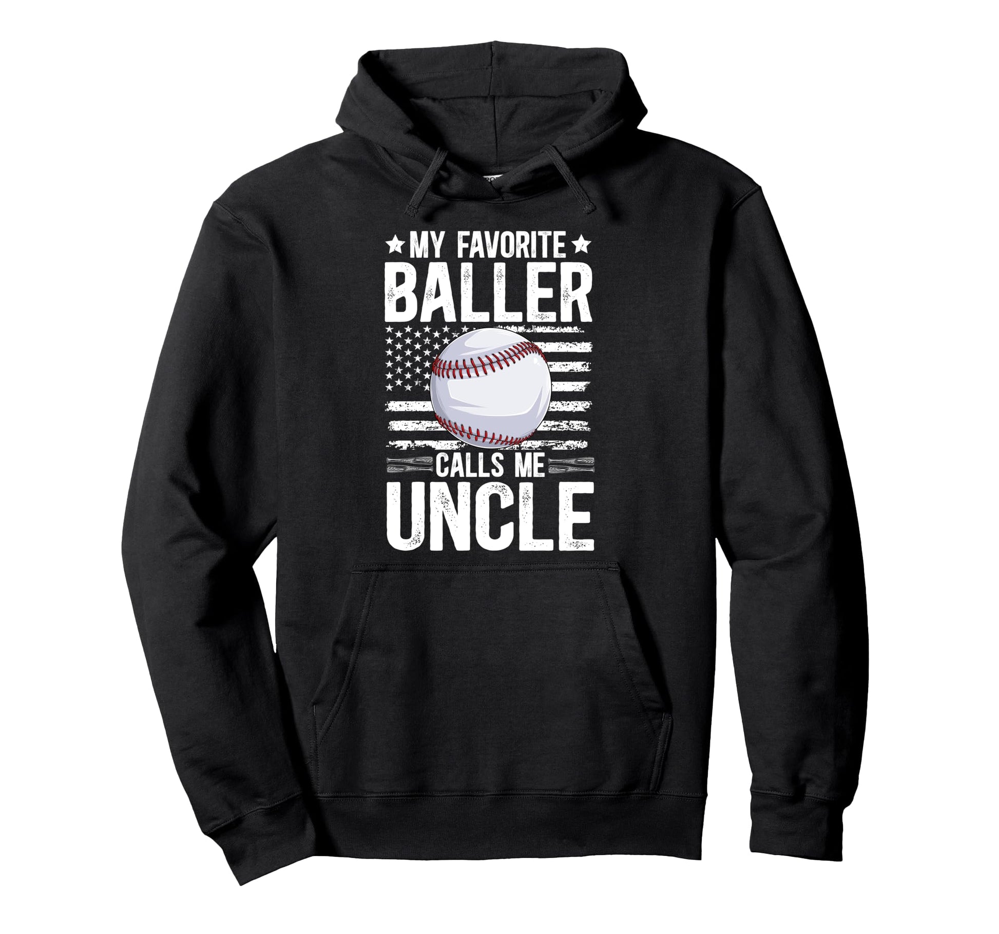 Proud Baseball Uncle Baseball Player Uncle Hoodie - Unique Graphic Unisex - T-Shirt, Sweatshirt, Hoodie