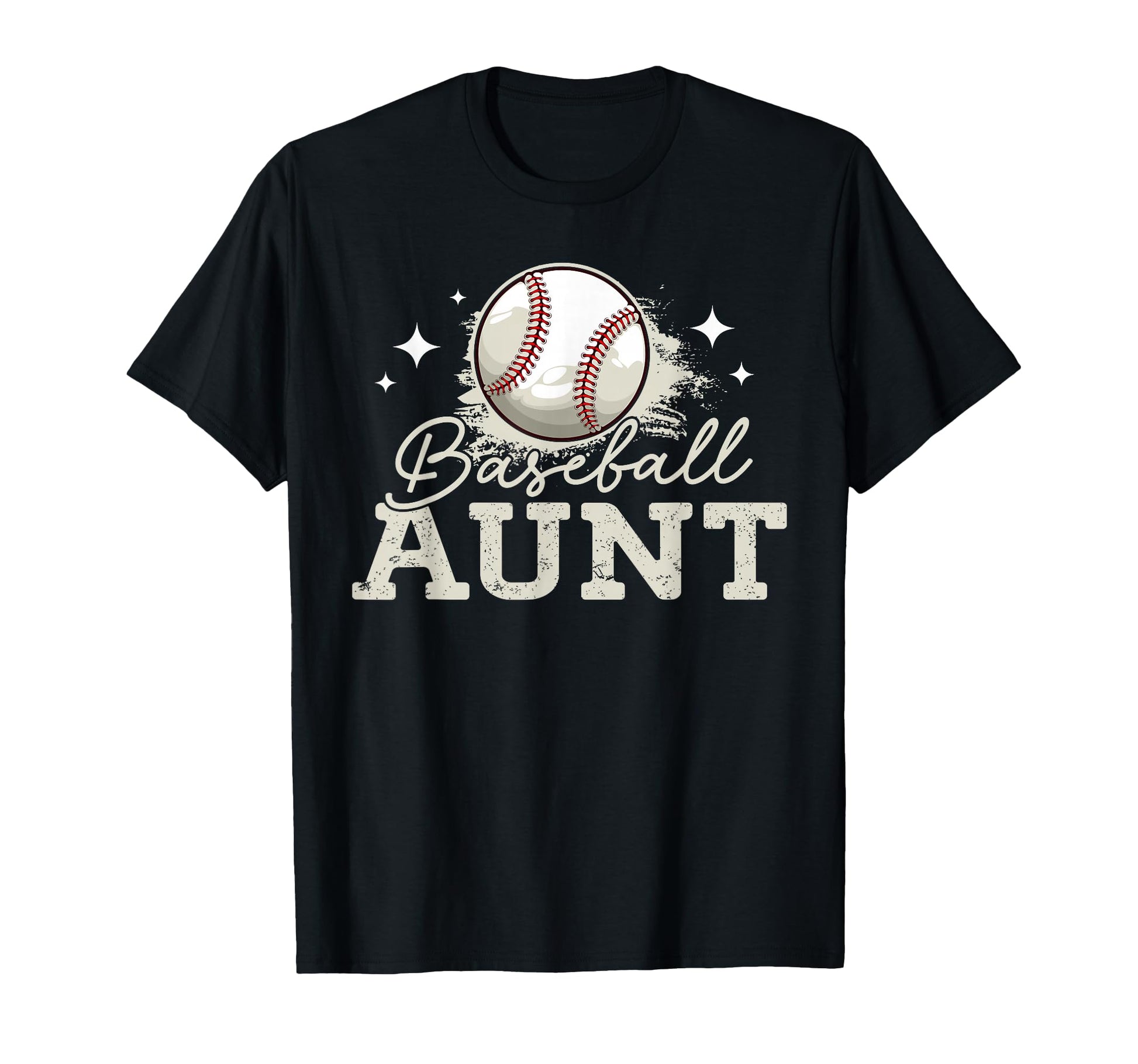 Baseball Aunt Sport Baseball Player T-Shirt - Custom Art Print Men Women - T-Shirt, Sweatshirt, Hoodie