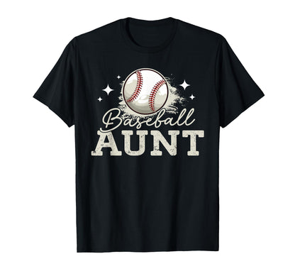 Baseball Aunt Sport Baseball Player T-Shirt - Custom Art Print Men Women - T-Shirt, Sweatshirt, Hoodie