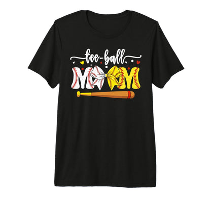 Groovy Ball Mom Both Mom Baseball T-Shirt - Custom Art Print Men Women - T-Shirt, Sweatshirt, Hoodie