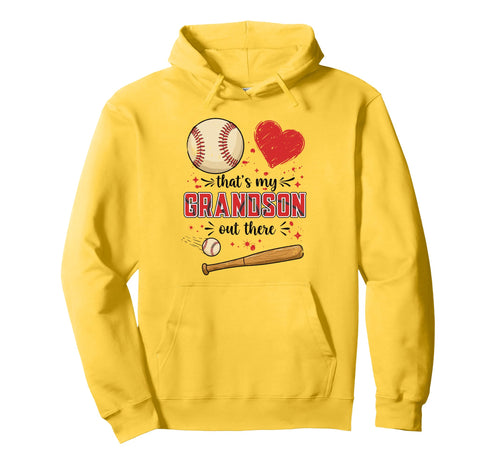 Mothers Day Baseball Grandma Thats My Hoodie - Trendy Graphic Unisex - T-Shirt, Sweatshirt, Hoodie
