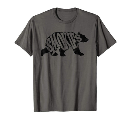 Smokies Great Smoky Mountains Bear T-Shirt - Graphic Print Unisex - T-Shirt, Sweatshirt, Hoodie